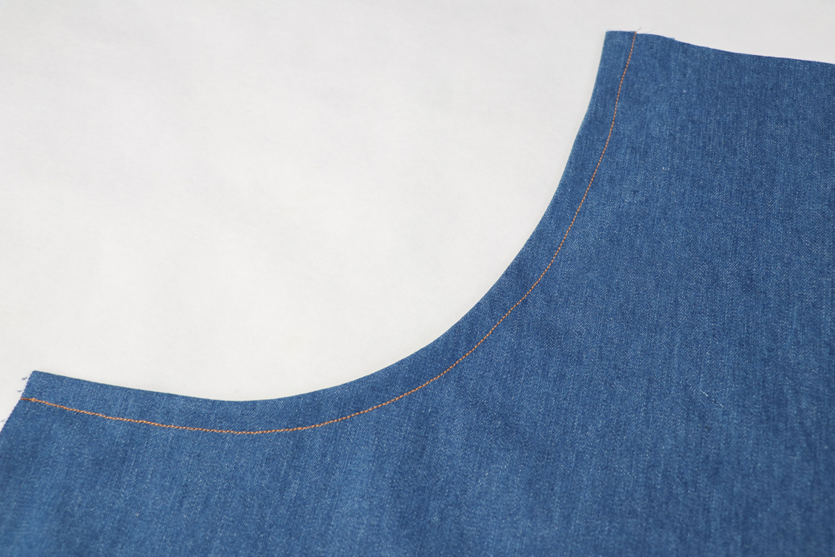how to sew the pockets on the Brumby skirt by Megan Nielsen Patterns