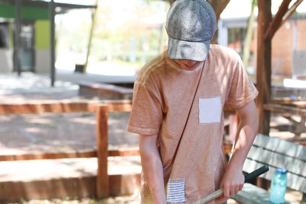 Repairing a ripped tee with Sashiko | Megan Nielsen Patterns Blog