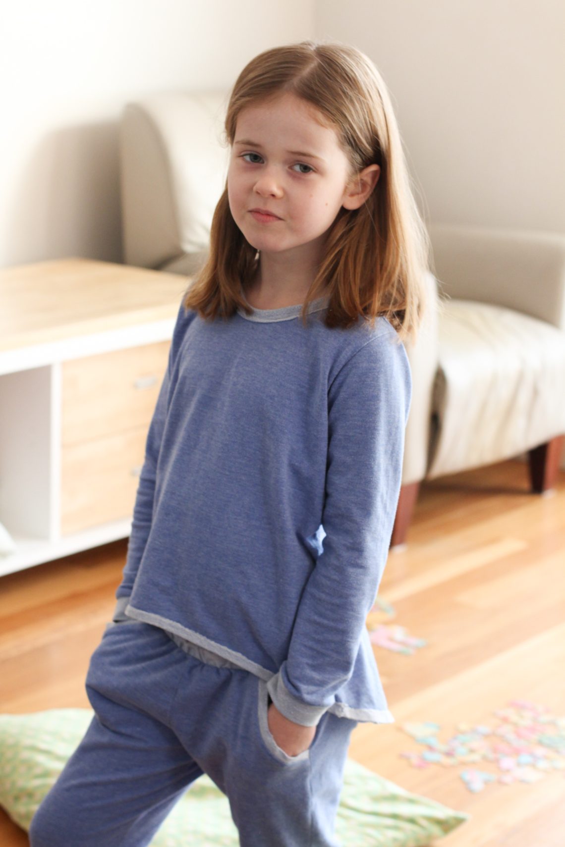 Mini Briar and Mini Hudson accidental matching set | Megan Nielsen Patterns Blog