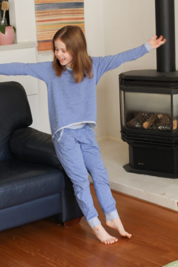 Mini Briar and Mini Hudson accidental matching set | Megan Nielsen Patterns Blog