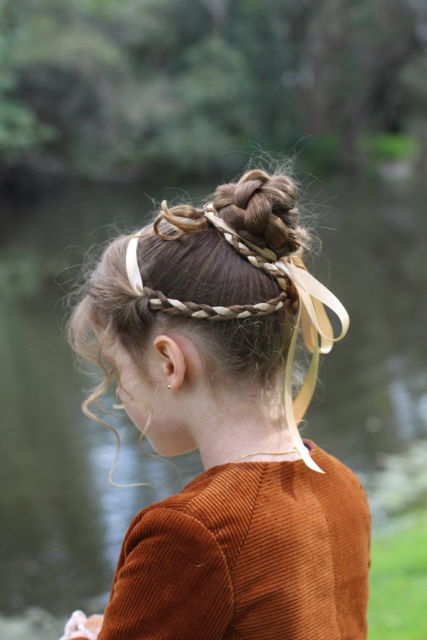 Regency hairstyle for Elizabeth Bennet Bookweek Costume | Megan Nielsen Patterns Blog