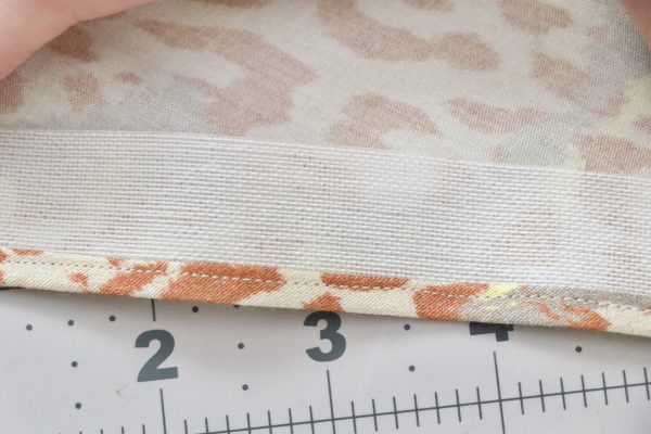 how to sew a ban-roll hem on the Cascade Skirt by Megan Nielsen Patterns