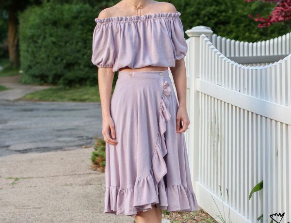 how to hack a ruffle hem on the cascade skirt by Megan Nielsen Patterns