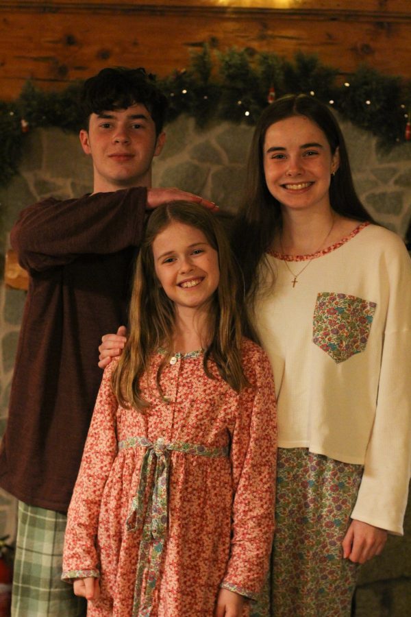 Handmade Christmas Pajamas made by Megan Nielsen
