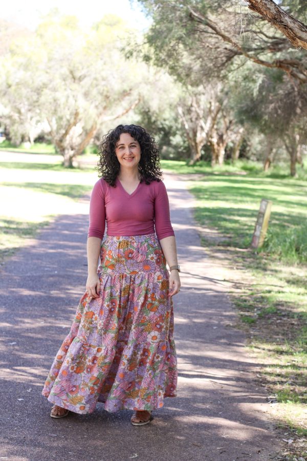 How to sew a 3 tier skirt | Tutorial on the Megan Nielsen Patterns blog
