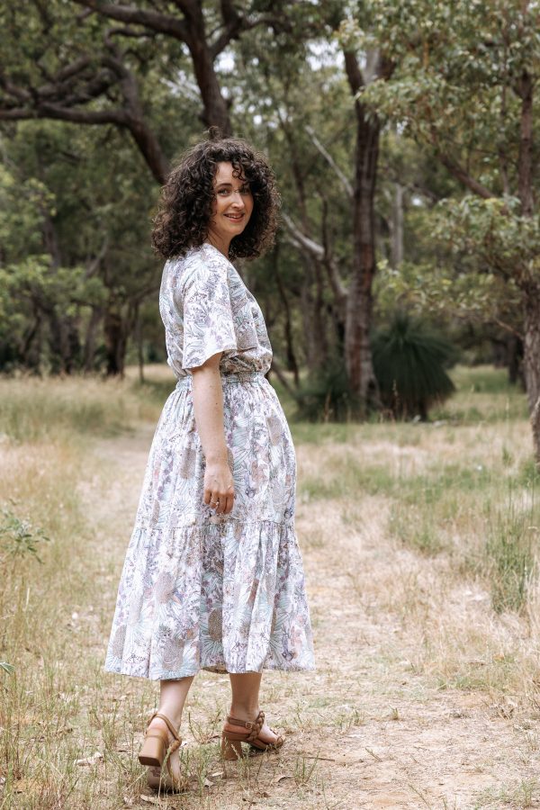 Megan Nielsen Patterns Protea skirt and matching top
