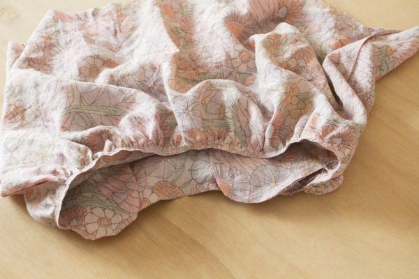 Attaching the 2nd tier to the 1st tier of a 3 tier skirt | tutorial on Megan Nielsen Patterns blog