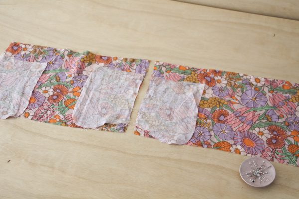 Sewing pockets to first tier and waistband | Megan Nielsen 3 tier Protea skirt tutorial