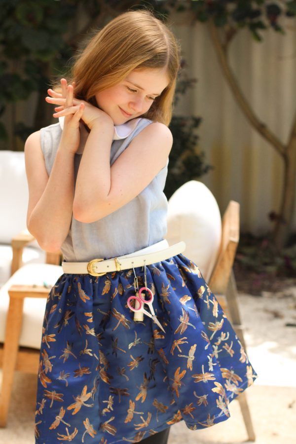 DIY Chatelaine belt for Millie Mak Maker costume | Megan Nielsen blog