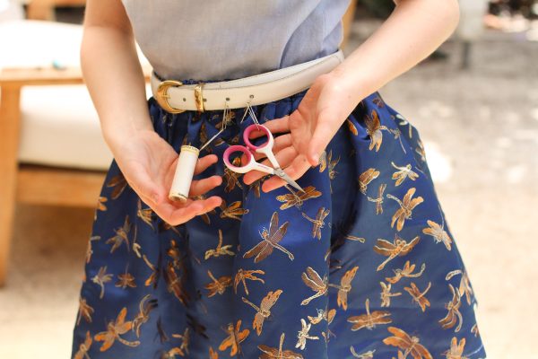 DIY Chatelaine belt for Millie Mak Maker costume | Megan Nielsen blog