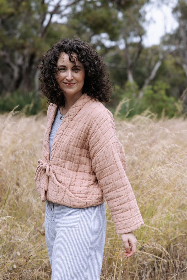 Megan Nielsen Hovea quilt jacket sewing pattern