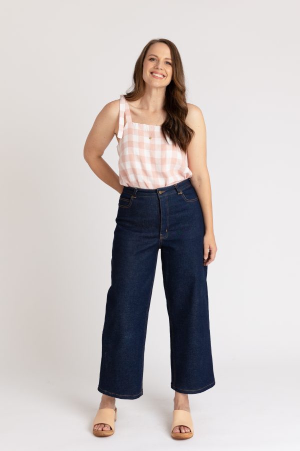 Marri Camisole View A Top Tucked into Dawn jeans