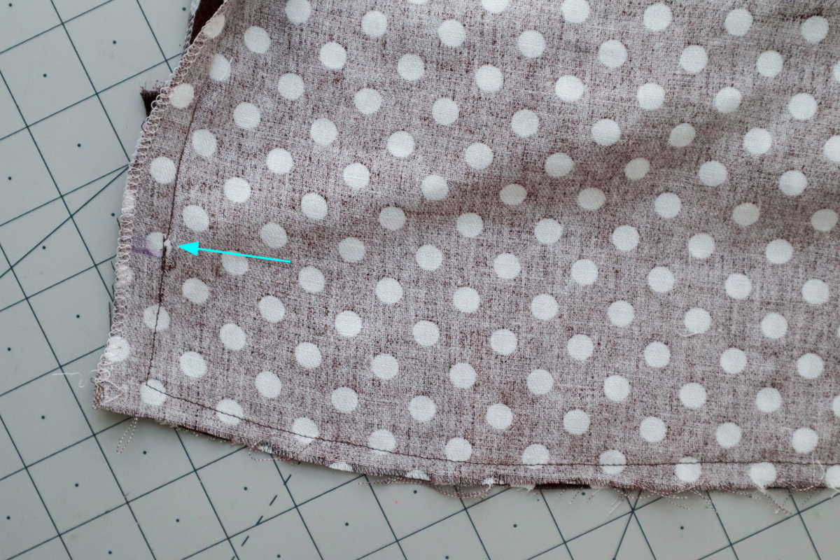 how to sew the cami hem facing on the Marri sewing pattern by Megan Nielsen Patterns