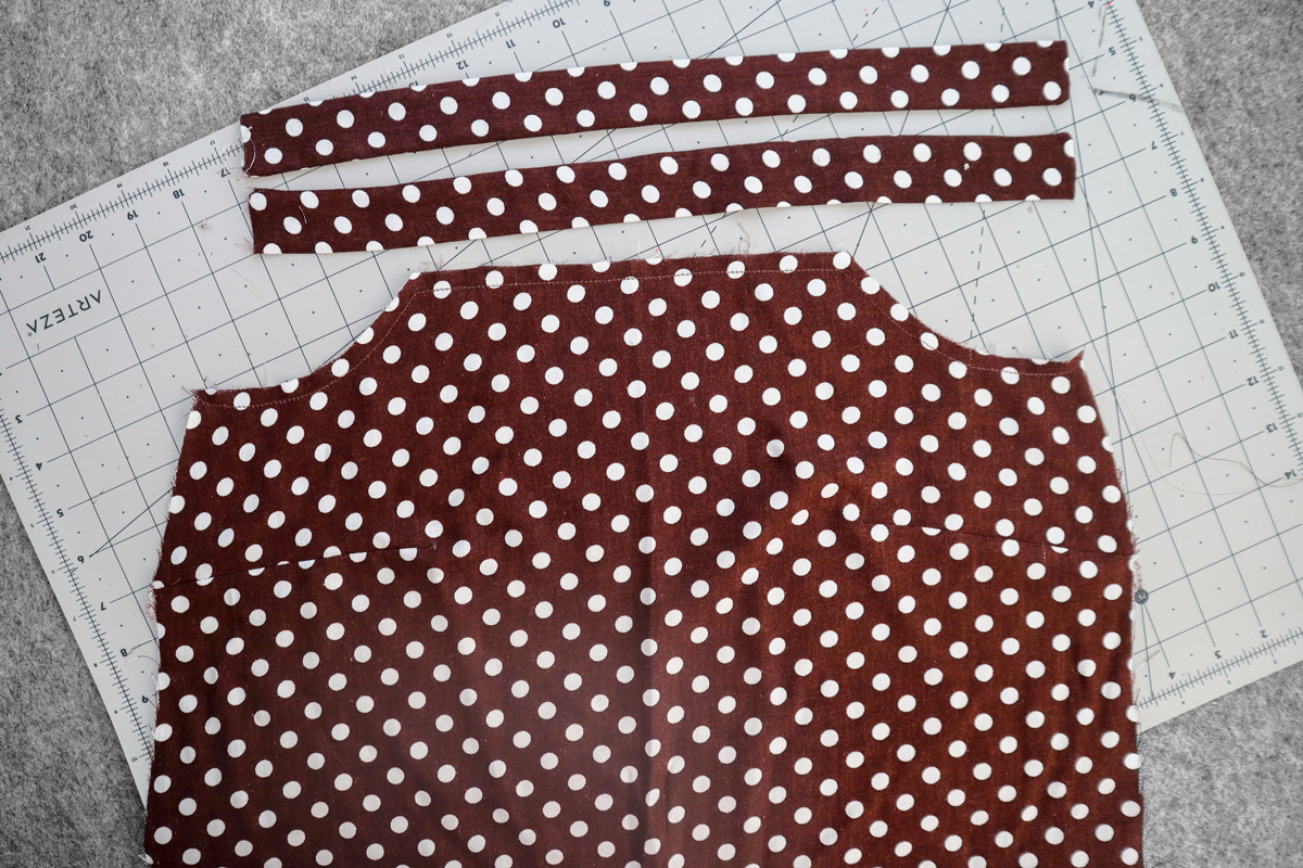 how to sew view A of the Marri sewing pattern by Megan Nielsen Patterns