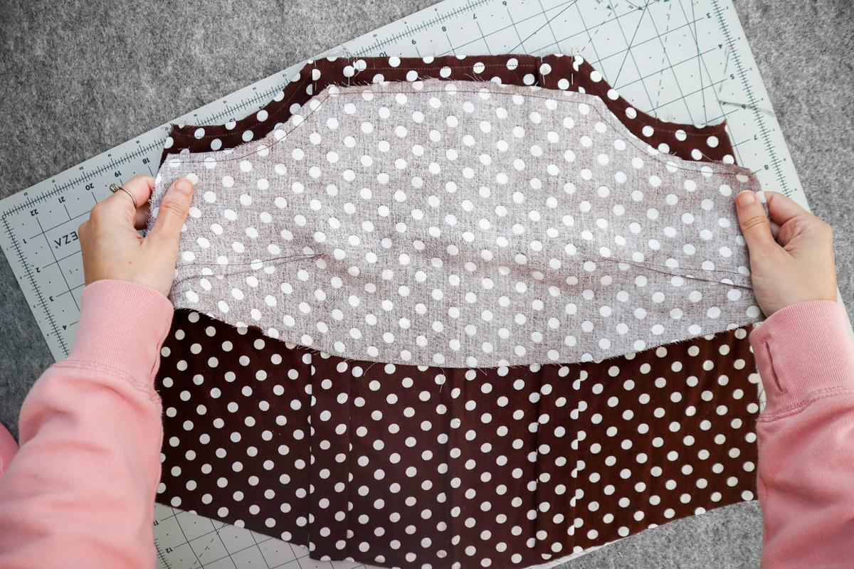 how to sew view A of the Marri sewing pattern by Megan Nielsen Patterns