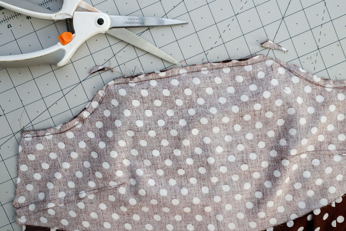 how to sew view A of the Marri sewing pattern by Megan Nielsen Patterns