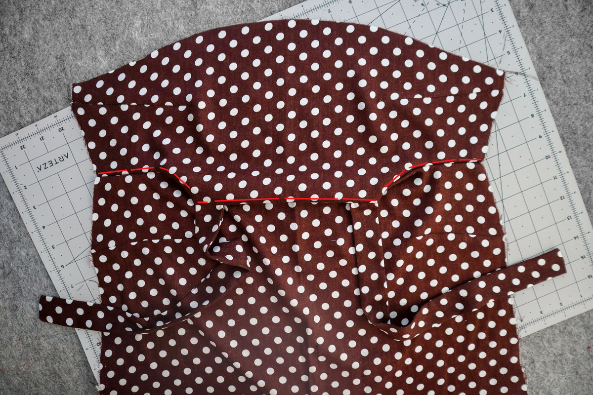 how to sew view A of the Marri sewing pattern by Megan Nielsen Patterns