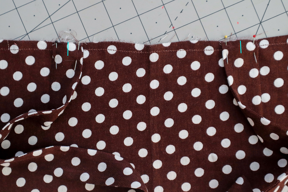 how to sew view A of the Marri sewing pattern by Megan Nielsen Patterns