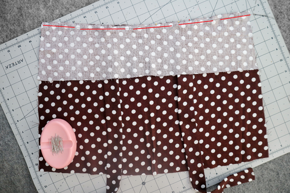 how to sew view A of the Marri sewing pattern by Megan Nielsen Patterns