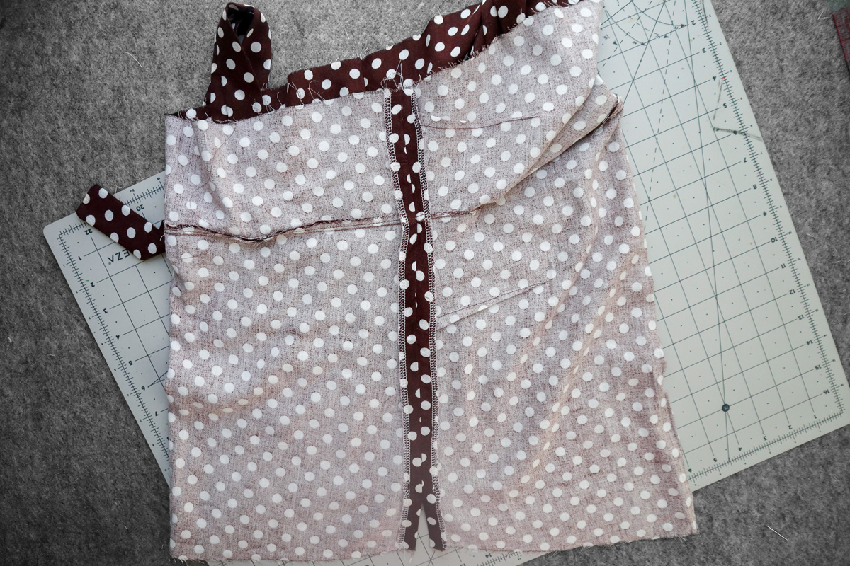 how to sew view A of the Marri sewing pattern by Megan Nielsen Patterns