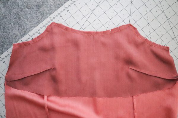 how to sew view B of the Marri sewing pattern by Megan Nielsen Patterns