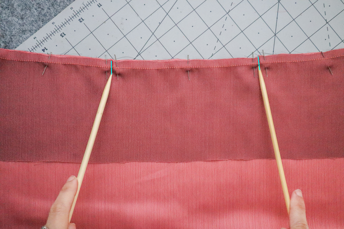 how to sew view B of the Marri sewing pattern by Megan Nielsen Patterns