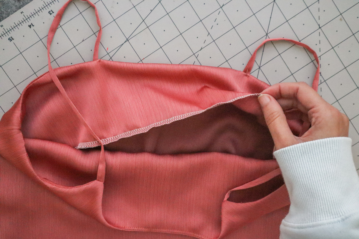how to sew view B of the Marri sewing pattern by Megan Nielsen Patterns