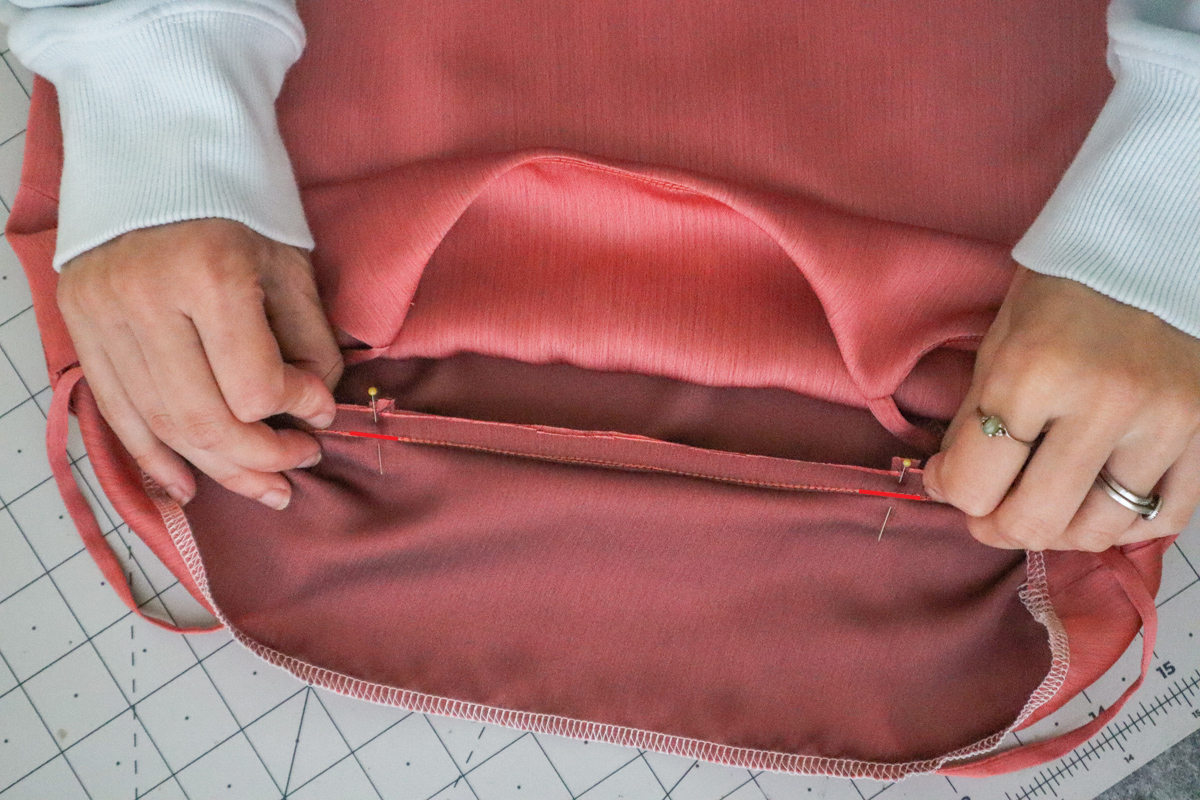 how to sew view B of the Marri sewing pattern by Megan Nielsen Patterns