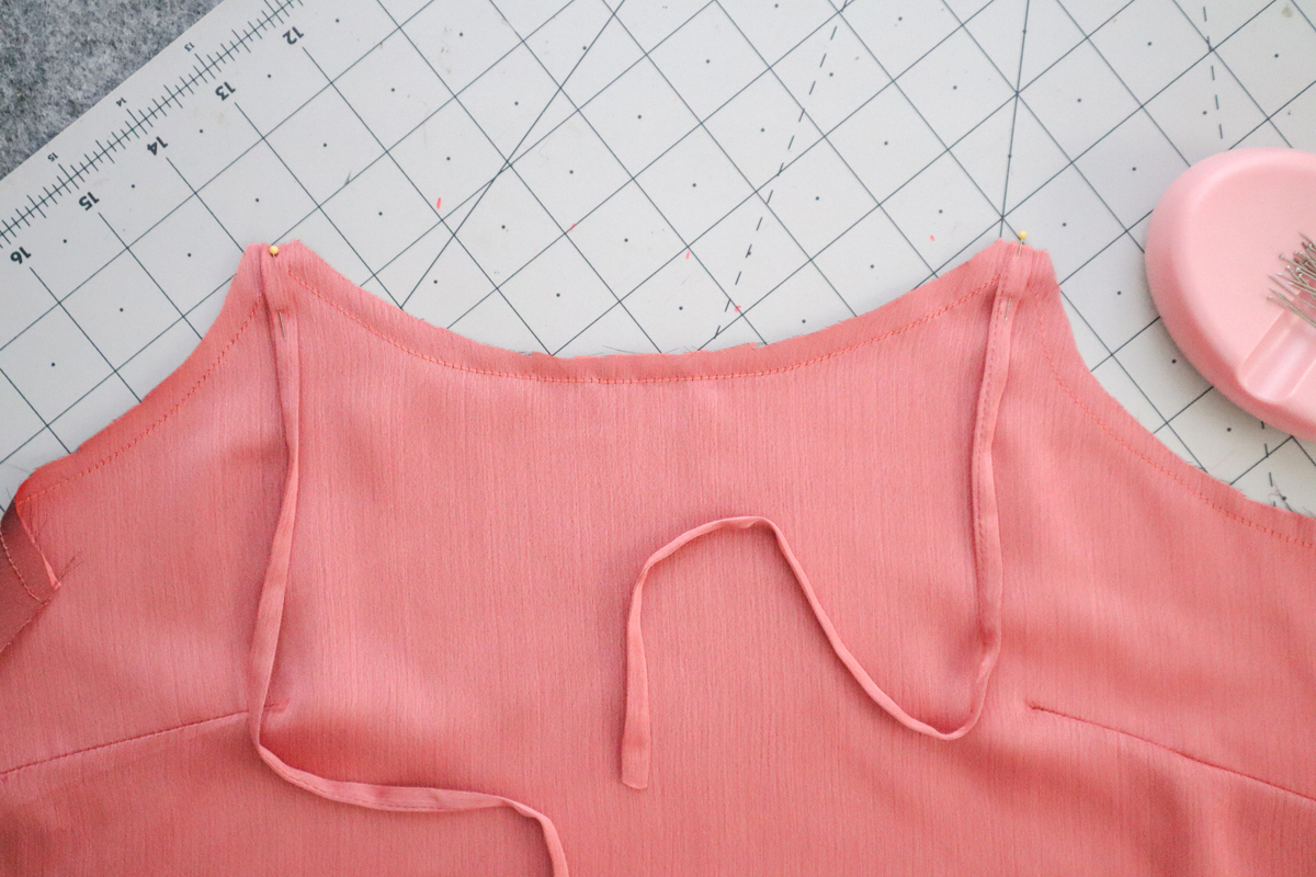 how to sew view B of the Marri sewing pattern by Megan Nielsen Patterns