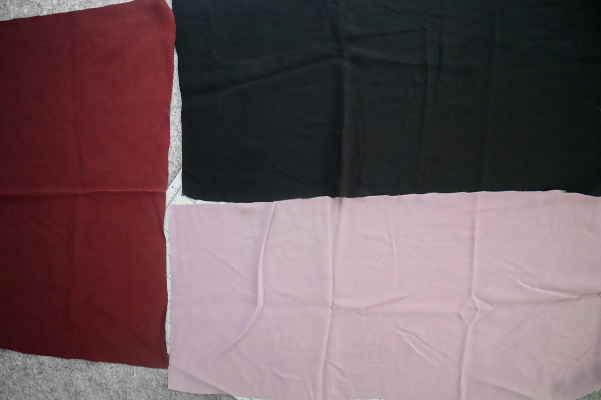 how to hack a colorblocked version of the Marri slip dress by Megan Nielsen Patterns