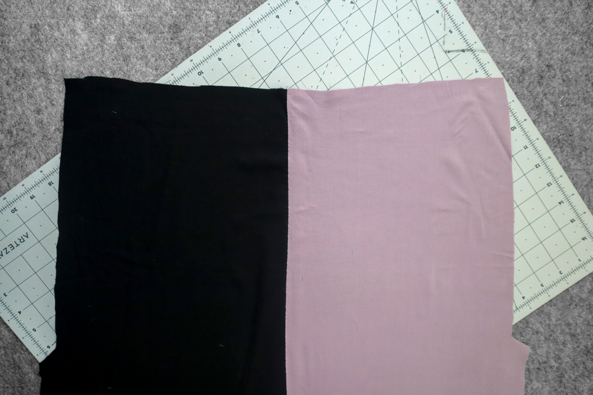 how to hack a colorblocked version of the Marri slip dress by Megan Nielsen Patterns