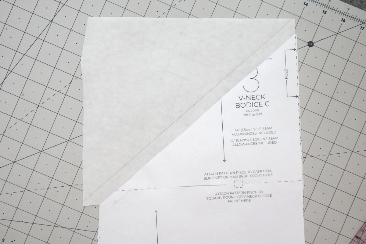 how to hack a colorblocked version of the Marri slip dress by Megan Nielsen Patterns