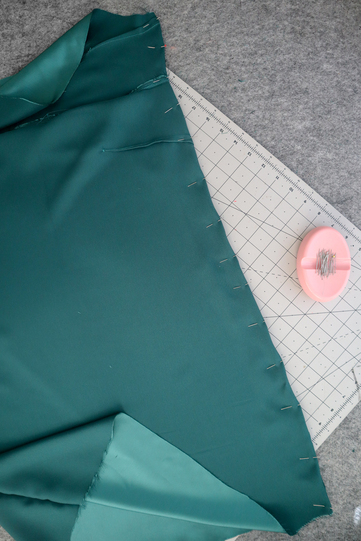 how to sew french seams on the Marri sewing pattern by Megan Nielsen Patterns
