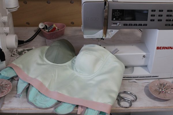 sewing my daughter's dream prom dress